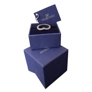 Swarovski Silver Women's Vittore V Ring